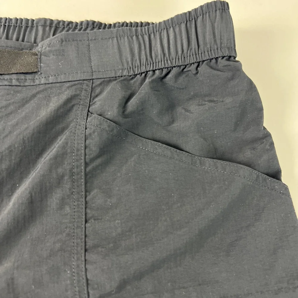 Eddie Bauer Men's Shorts Tech Pull On Size XL‎ UPF 50+ 4 Way Stretch Black D28